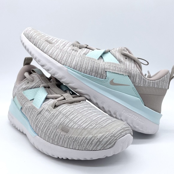 Nike Renew Arena AJ5909 300 Gray Running Sneakers - Picture 12 of 16